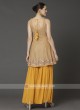 Mustard Yellow Sharara Suit